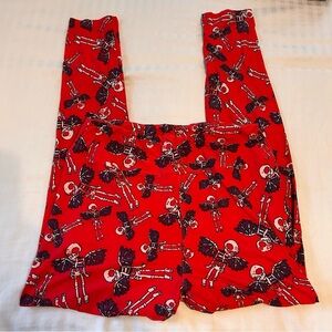 Lularoe Death Angel Tall & Curvy Leggings